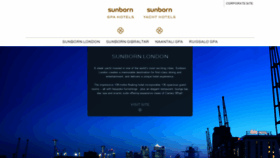 What Sunbornhotels.com website looked like in 2021 (2 years ago)