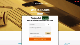 What Smdcode.com website looked like in 2021 (2 years ago)