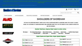 What Shouldersofshoreham.co.uk website looked like in 2021 (2 years ago)