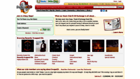 What Swapacd.com website looked like in 2021 (2 years ago)