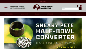 What Sneakypetestore.com website looked like in 2021 (3 years ago)