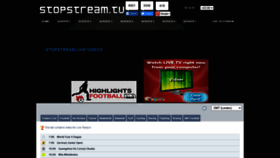 What Stopstreamtv.net website looked like in 2021 (2 years ago)