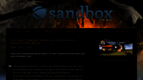 What Sandboxgamemaker.com website looked like in 2021 (2 years ago)