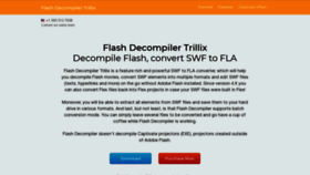 What Swf-decompiler.org website looked like in 2021 (2 years ago)