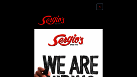 What Sergios.com website looked like in 2021 (2 years ago)