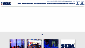 What Segaarcade.com website looked like in 2021 (2 years ago)
