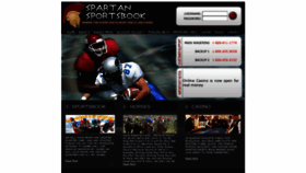 What Spartansportsbook.com website looked like in 2021 (2 years ago)