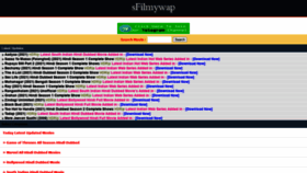 What Sfilmywap.cool website looked like in 2021 (2 years ago)