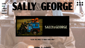 What Sallyandgeorge.com website looked like in 2021 (2 years ago)