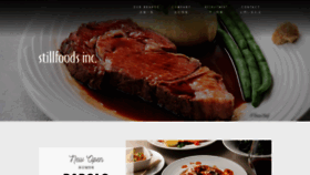 What Stillfoods.com website looked like in 2021 (2 years ago)