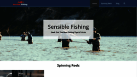 What Sensiblefishing.com website looked like in 2021 (2 years ago)