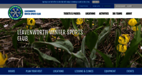 What Skileavenworth.com website looked like in 2021 (2 years ago)