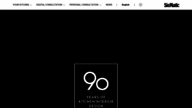 What Siematic.com website looked like in 2021 (2 years ago)