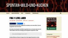 What Spontan-wild-und-kuchen.de website looked like in 2021 (2 years ago)