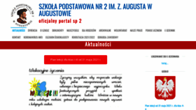 What Sp2aug.pl website looked like in 2021 (2 years ago)