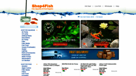 What Shop4fish.com website looked like in 2021 (2 years ago)