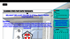 What Simpari.stikespantirapih.ac.id website looked like in 2021 (2 years ago)