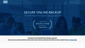 What Sosonlinebackup.com website looked like in 2021 (2 years ago)