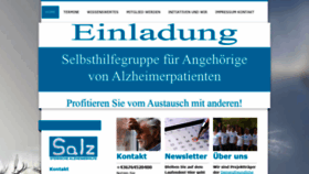 What Selbsthilfe-alzheimer.at website looked like in 2021 (2 years ago)