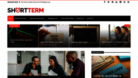 What Shortterm.com website looked like in 2021 (2 years ago)