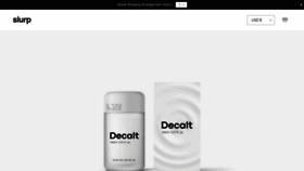 What Slurp.co.kr website looked like in 2021 (4 years ago)