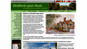 What Stratford-upon-avon.co.uk website looked like in 2021 (4 years ago)