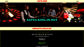 What Satta-king.in.net website looked like in 2021 (2 years ago)