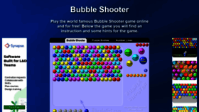 What Shooter-bubble.com website looked like in 2021 (2 years ago)