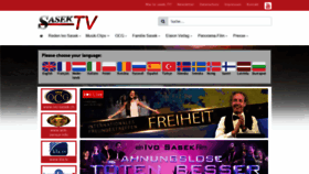 What Sasek.tv website looked like in 2021 (2 years ago)