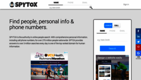 What Spytox.com website looked like in 2021 (2 years ago)