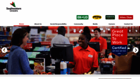 What Segrocers.com website looked like in 2021 (2 years ago)
