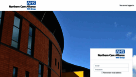 What Salfordlearning.nhs.uk website looked like in 2021 (3 years ago)