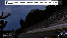 What Superformula.net website looked like in 2021 (2 years ago)