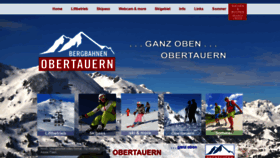 What Ski-obertauern.at website looked like in 2021 (2 years ago)