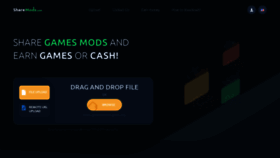 What Sharemods.com website looked like in 2021 (3 years ago)