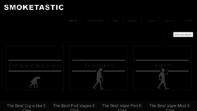 What Smoketastic.com website looked like in 2021 (2 years ago)