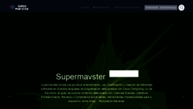 What Supermavster.com website looked like in 2021 (2 years ago)