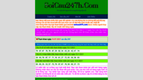 What Soicau247h.com website looked like in 2021 (2 years ago)