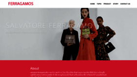 What Salvatore-ferragamos.com website looked like in 2021 (2 years ago)