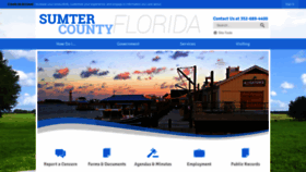 What Sumtercountyfl.gov website looked like in 2021 (4 years ago)