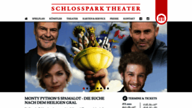 What Schlossparktheater.de website looked like in 2021 (2 years ago)