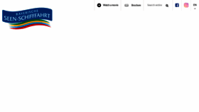 What Seenschifffahrt.de website looked like in 2021 (3 years ago)