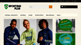 What Sportingplus.net website looked like in 2021 (2 years ago)