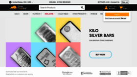 What Silvergoldbull.com website looked like in 2021 (2 years ago)