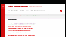 What Soccerstreams1.com website looked like in 2021 (2 years ago)