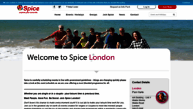 What Spicelondon.co.uk website looked like in 2021 (2 years ago)