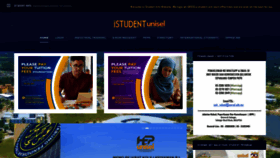 What Studentportal.unisel.edu.my website looked like in 2021 (2 years ago)