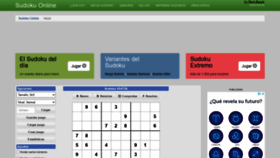 What Sudoku-online.org website looked like in 2021 (2 years ago)