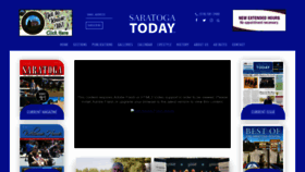 What Saratogatodaynewspaper.com website looked like in 2021 (2 years ago)