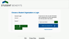What Studentbenefits.ca website looked like in 2021 (2 years ago)